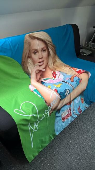 MARGARET baner olbrzym cyfrowy narzuta zasłona piękny