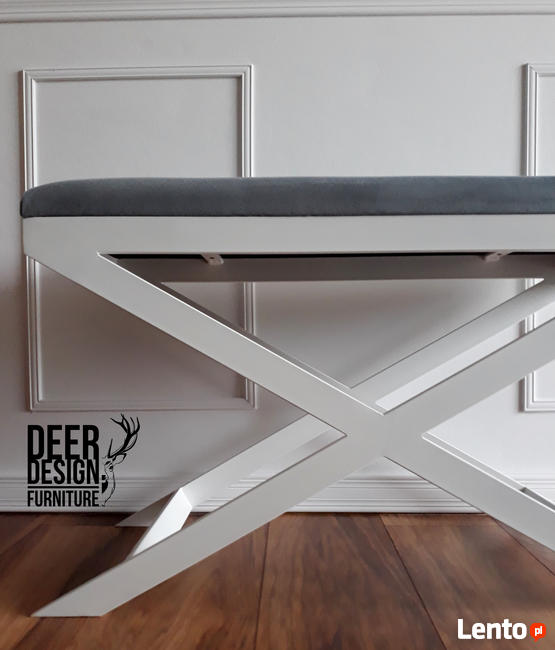 Ławeczka tapicerowana do przedpokoju Deer-Design.pl