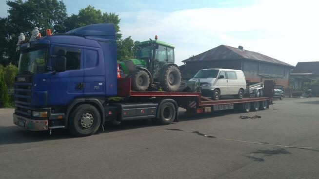Transport niskopodwoziowy,naczepa niskopodwoziowa