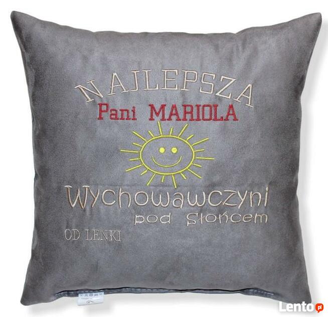Prezent dla Nauczyciela na Zakończenie Roku Szkoły PODUSZKA