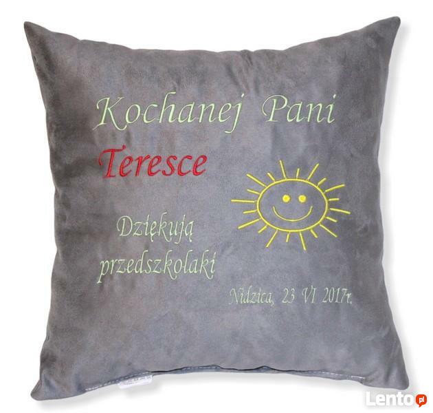 Prezent dla Nauczyciela na Zakończenie Roku Szkoły PODUSZKA