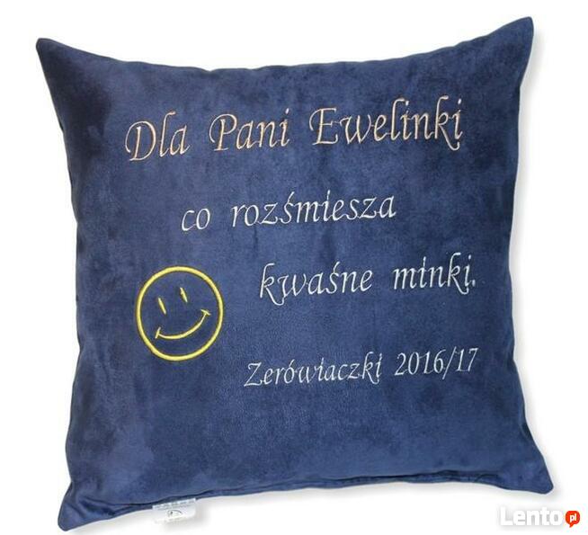 Prezent dla Nauczyciela na Zakończenie Roku Szkoły PODUSZKA