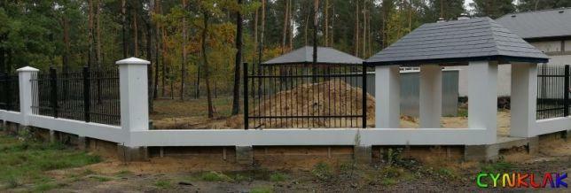 Nowoczesne ogrodzenia konstrukcje metalowe panele ogrodzenio