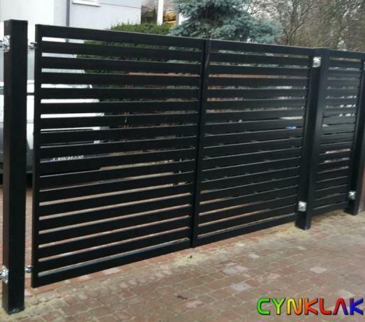 Ogrodzenia bramy przęsła furtki pod wymiar malowanie proszko