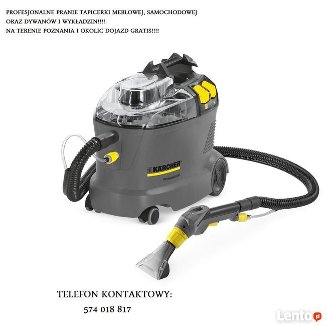 karcher poznań pranie czyszczenie tapicerki dywanów wykładzi