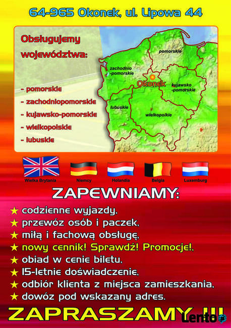 PRZEWÓZ OSÓB I PACZEK