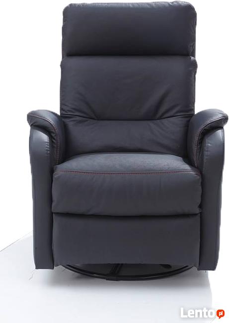 Skórzany Fotel z funkcją Relax Verso Salony meblowe Martex