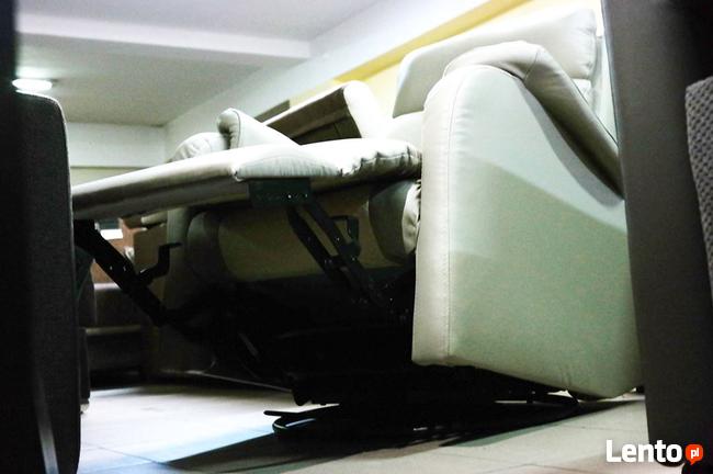 Skórzany Fotel z funkcją Relax Verso Salony meblowe Martex