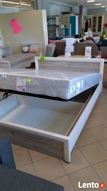 Łoże z pojemnikiem Olivia dostawa gratis Martex-Meble Nisko
