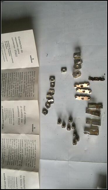 Styki stycznika 3TA22 - Styki stycznika Siemens