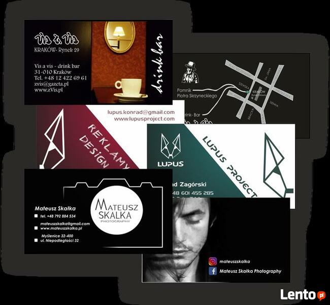 Reklamy, kasetony, litery 3d, wizytówki, oklejanie witryn