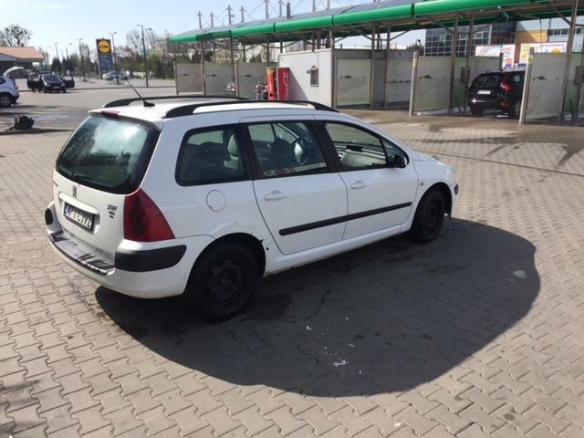 Peugeot 307 2.0HDI 90KM SW KOMBI BIAŁY PRZEBIEG 310000 2005r