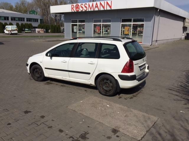 Peugeot 307 2.0HDI 90KM SW KOMBI BIAŁY PRZEBIEG 310000 2005r