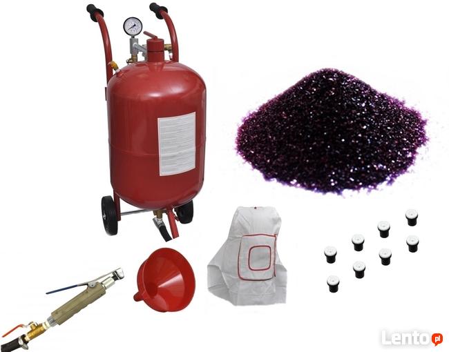 Ścierniwo do piaskowania PIASEK KORUND 25kg/300kg/400kg/500k