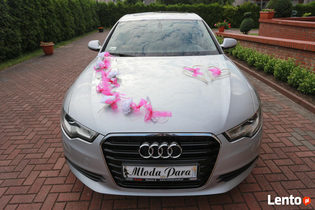 Auto na ślub wesele, samochód do ślubu Audi A6 C7