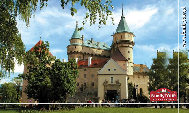 Uzdrawiające kąpiele, spokój i bajkowy zamek - BOJNICE