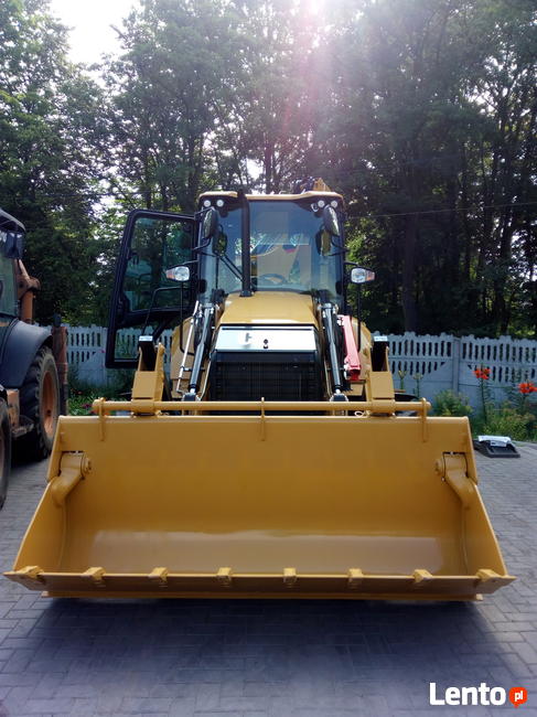 601701004 koparka Siemianowice, koparko-ładowarka, transport