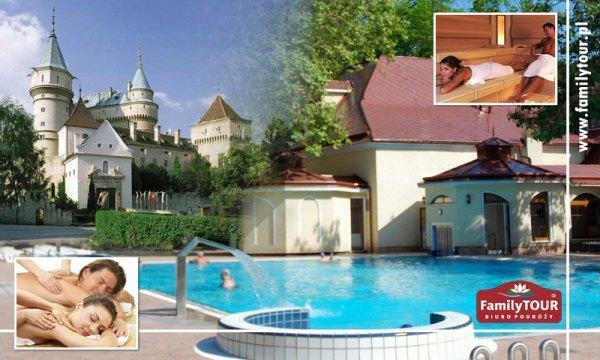 Uzdrawiające kąpiele, spokój i bajkowy zamek - BOJNICE