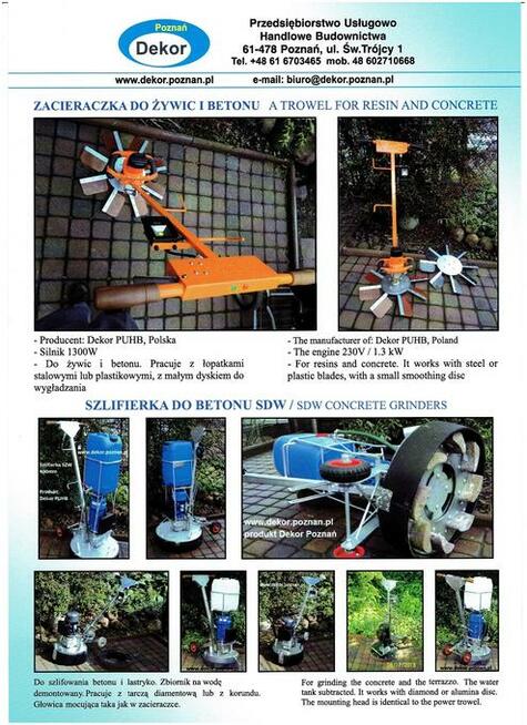 Segment fi 100z 4 diamentami do szlifowania twardych betonów