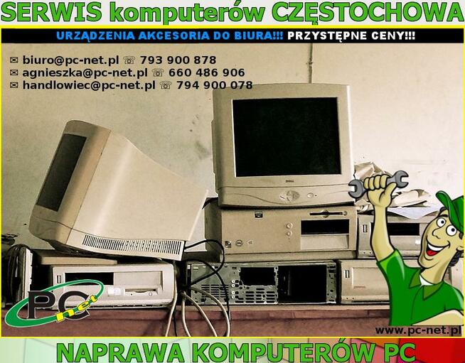 Serwis komputerów stacjonarnych Naprawa komputerów PC
