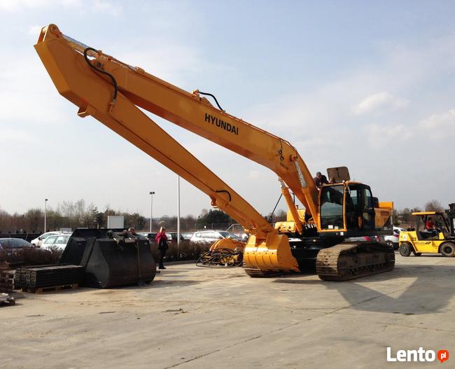 Ramię Long Reach wysięgnik 15,5 m Komatsu Cat Doosan JCB