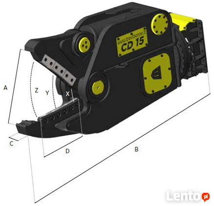 TREVIBENNE CD 15 Nożyce do cięcia karoserii