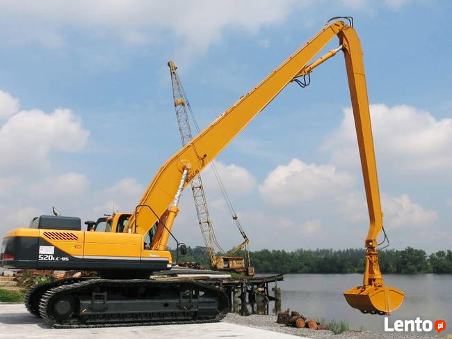 Ramię Long Reach wysięgnik 15,5 m Komatsu Cat Doosan JCB