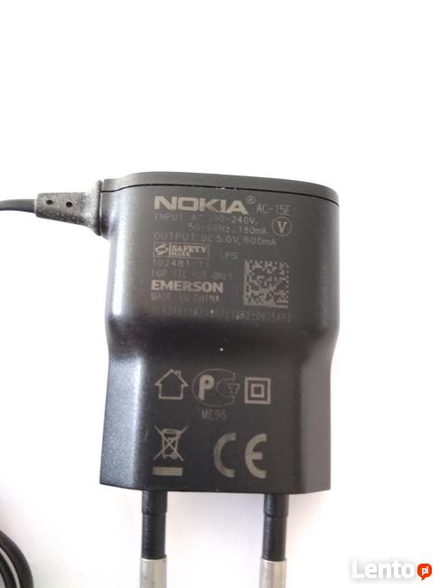 NOKIA oryginalna ładowarka II gen.(cienki bolczyk)