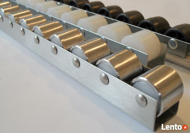 Szyna rolkowa do maszyn stolarskich