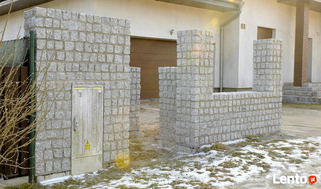 Ogrodzenia - klinkier, granit, bloczki, pustaki łupane