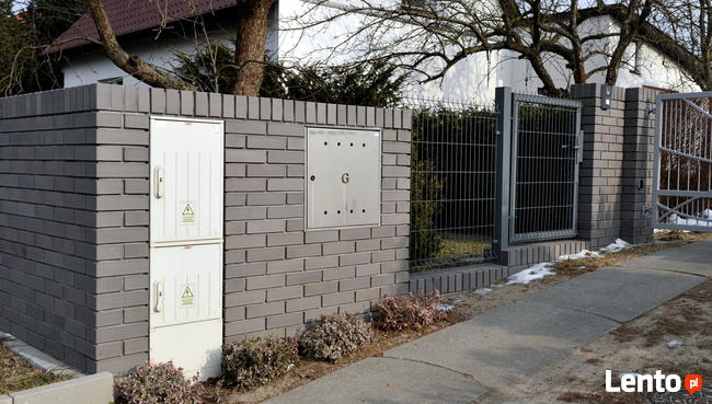 Ogrodzenia - klinkier, granit, bloczki, pustaki łupane