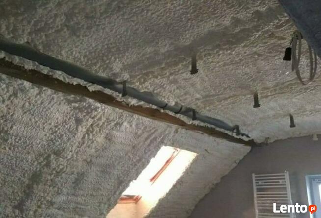 Ocieplenia natryskowe pianą PUR, rekuperacja, termowizja