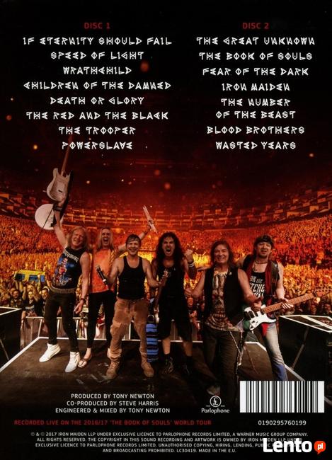 CD Iron Maiden-The Book Of Souls-LIVE CHAPTER
