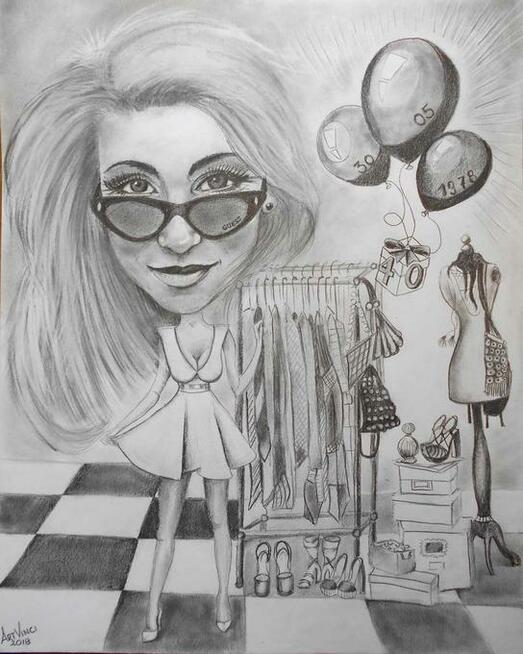 Karykatury Atrakcja na Twoim Weselu Karykatury na Prezent