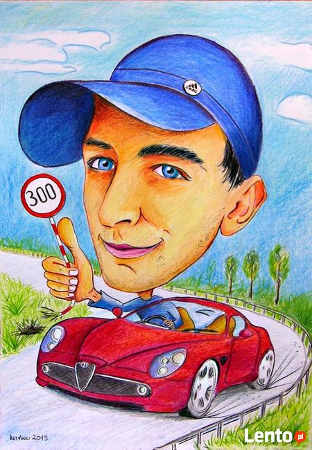 Karykatury Atrakcja na Twoim Weselu Karykatury na Prezent