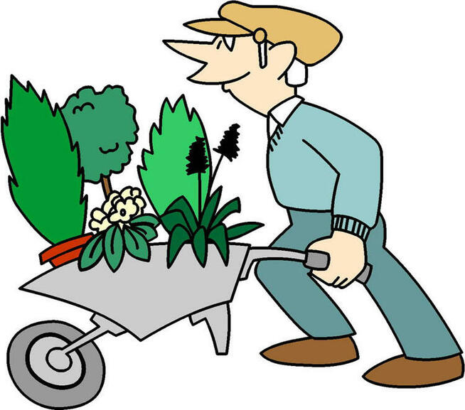 Solidny ogrodnik oferuje usługi