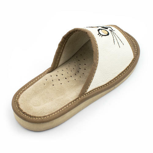 Kapcie dziecięce KLAPKI laczki domowe SKÓRA ciapki PRODUCENT