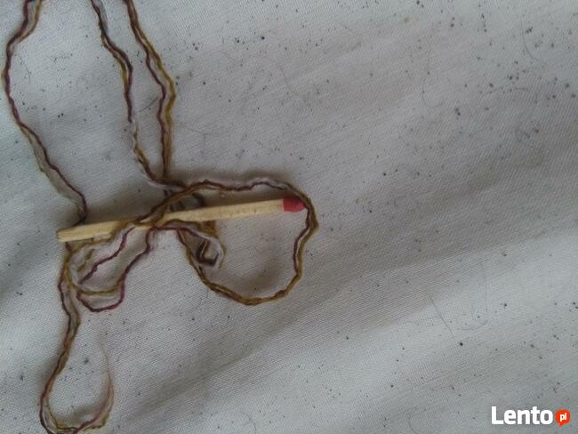 410 Gr miodowo brązowy melanż wełna włóczka