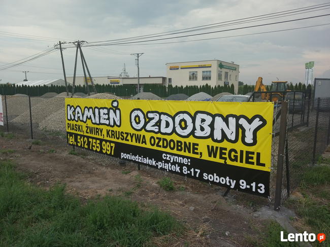 Kruszywa, Żwiry,Piaski, Kamień ozdobny