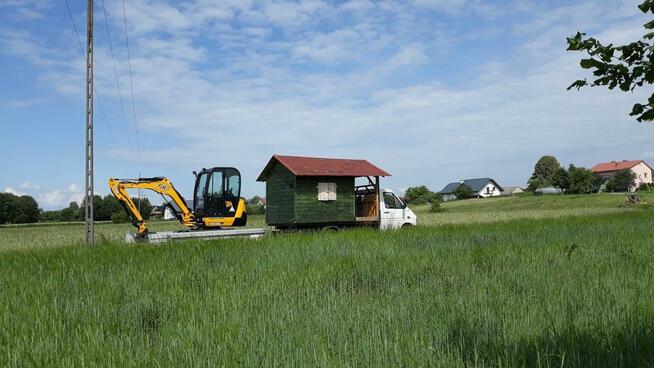 Usługi Minikoparką, koparka JCB fundamenty Wywrotka 3.5t