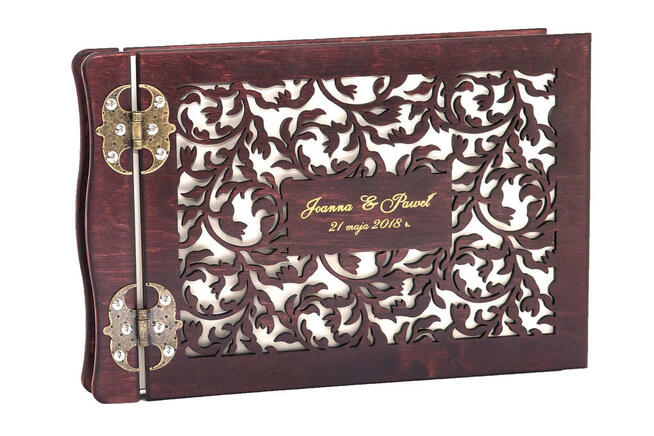 !!! Album drewniany - Prezent na Ślub, Chrzest, Komunie,!!!