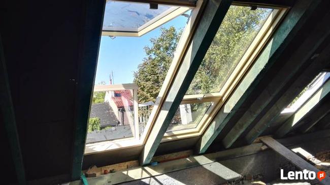 Montaż okien dachowych Roto, Velux, Fakro, Dakea