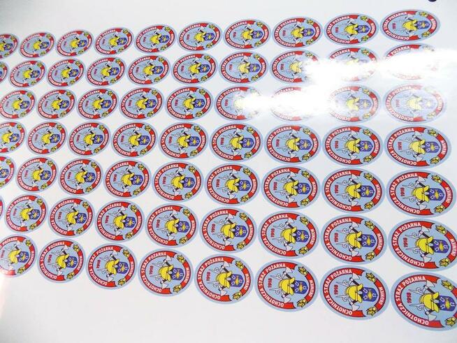 Naklejki z napisami, nalepki drukowane, Mińsk