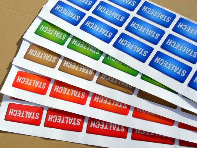 Naklejki z napisami, nalepki drukowane, Mińsk