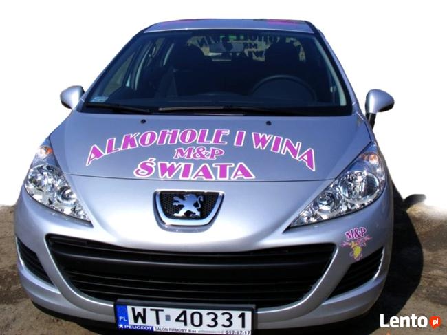 Oklejanie samochodów, wyklejanie napisów reklamowych, Mińsk