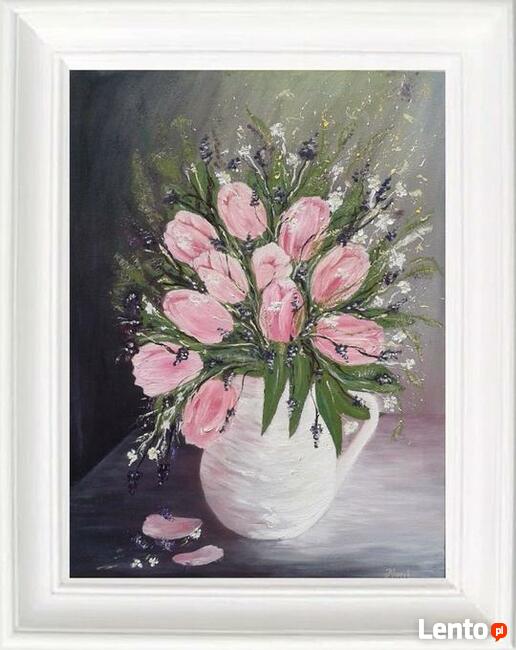 Obraz olejny na płótnie Most