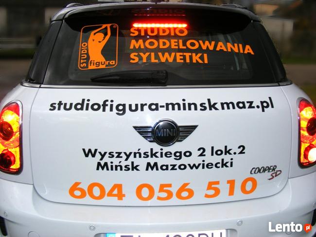 Oklejanie samochodów, wyklejanie napisów reklamowych, Mińsk