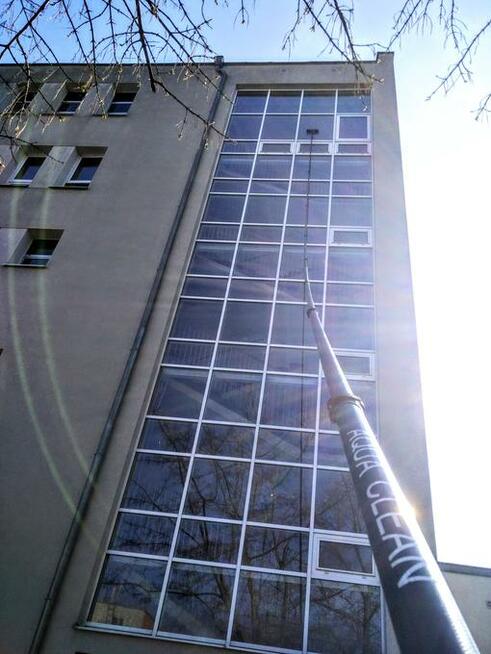 Mycie okien wodą demineralizowaną