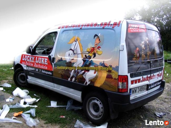 Oklejanie samochodów, wyklejanie napisów reklamowych, Mińsk