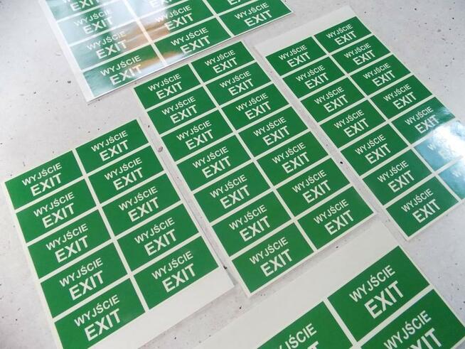 Naklejki z napisami, nalepki drukowane, Mińsk